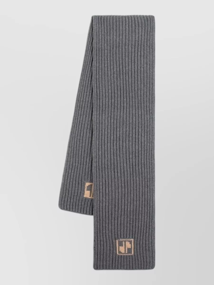 Patou wool scarf
