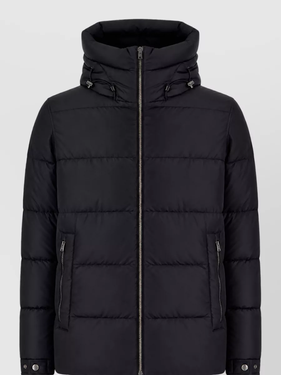 Herno quilted hooded puffer jacket