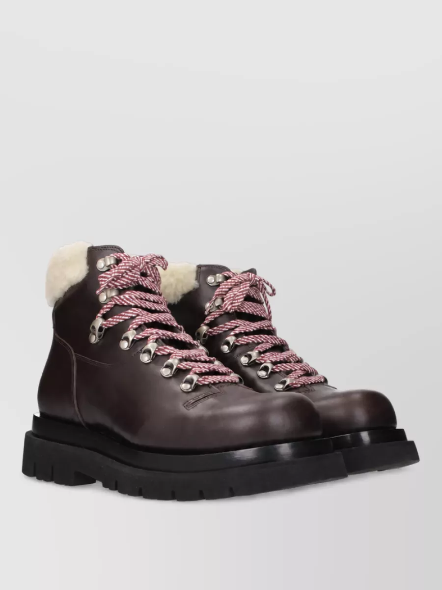 Bottega Veneta leather ankle boots