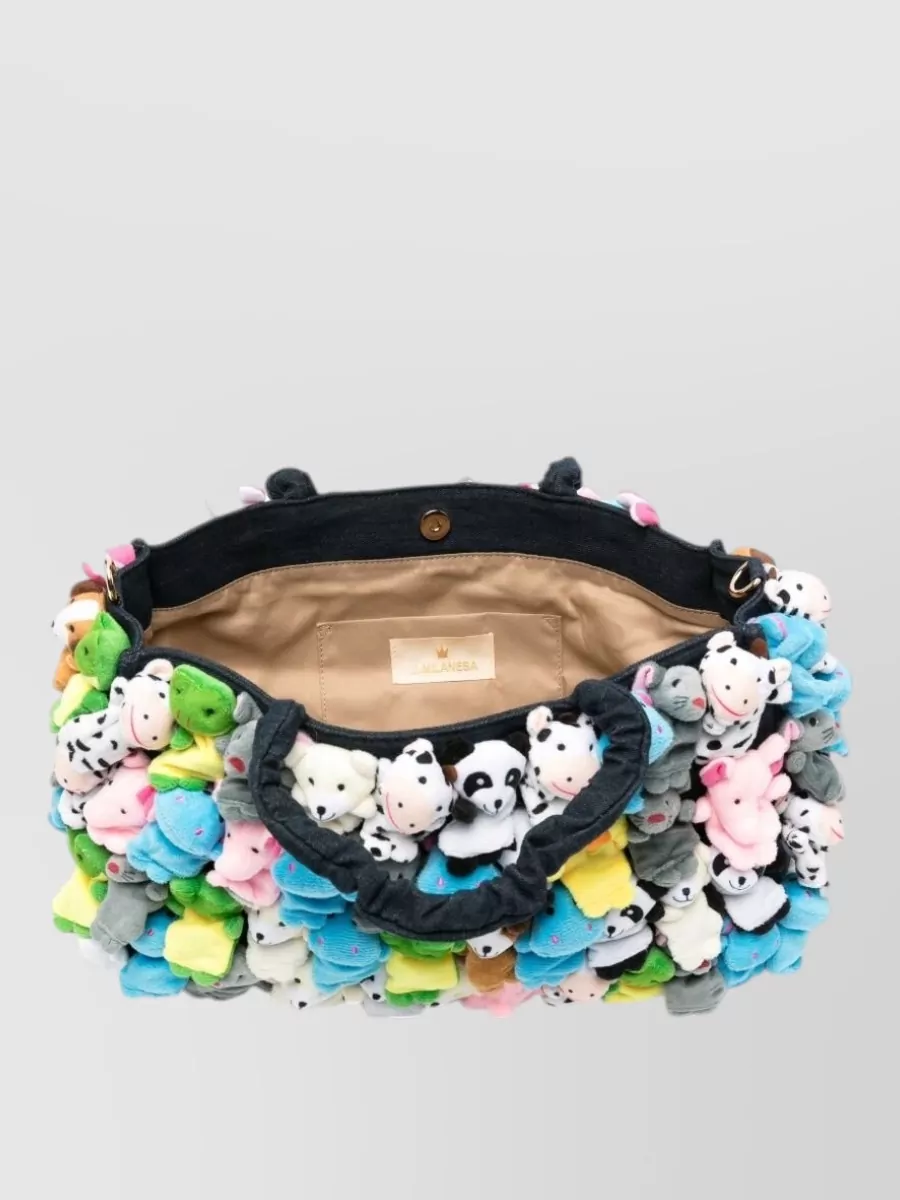 La Milanesa Stuffed Top Handle Tote Bag