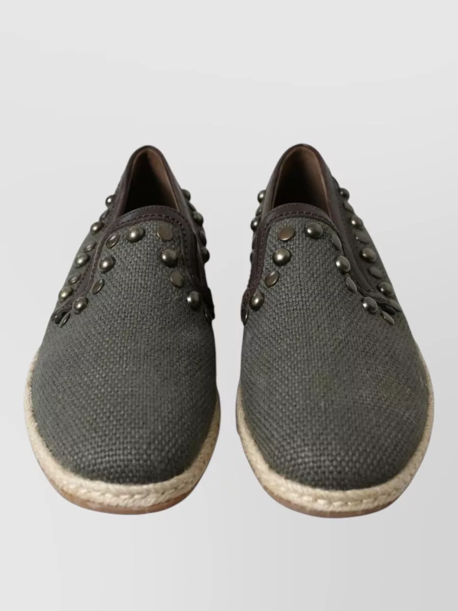 Dolce&Gabbana Studded Espadrilles