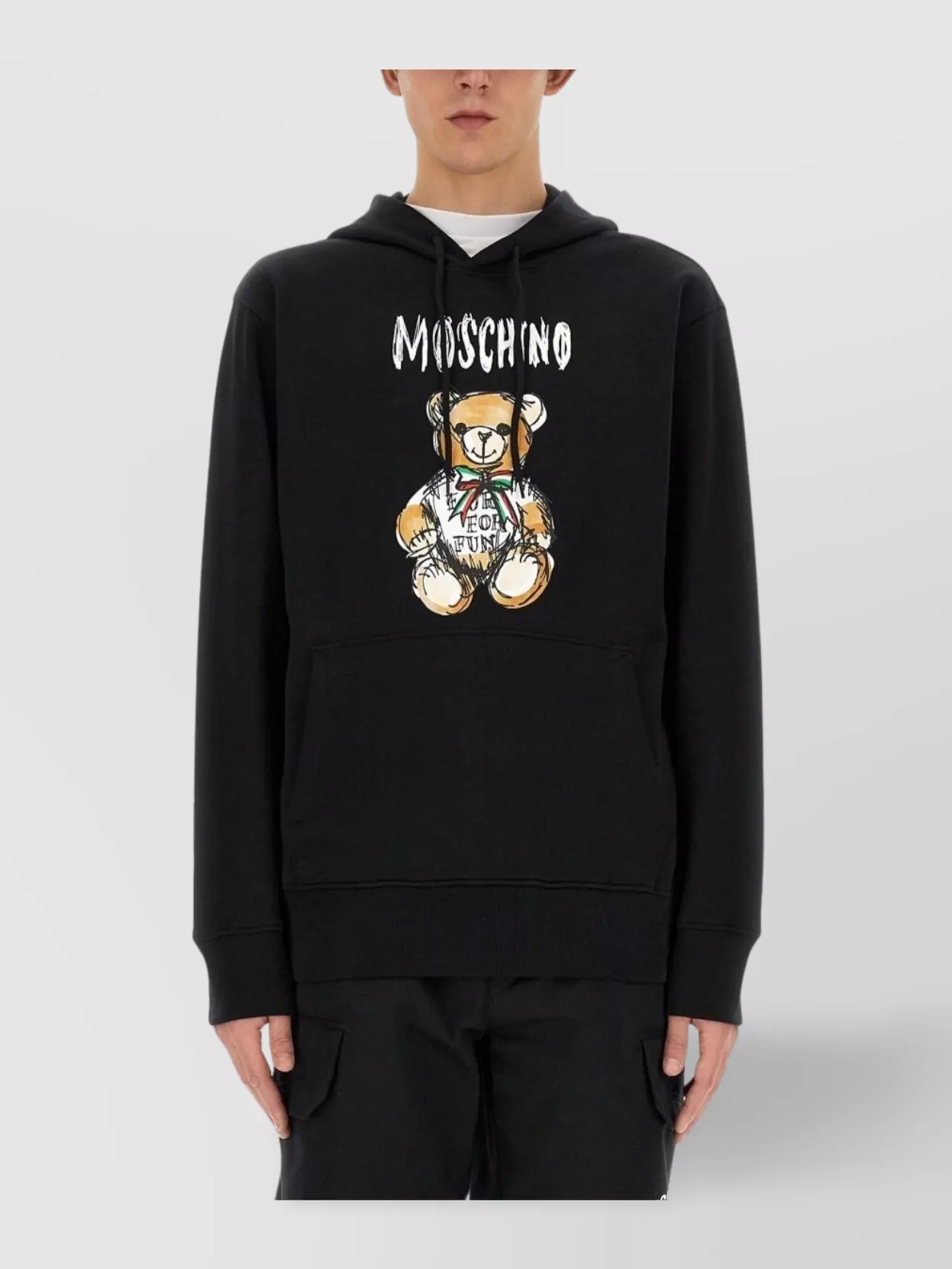 Moschino Drawn Teddy Bear Sweatshirt