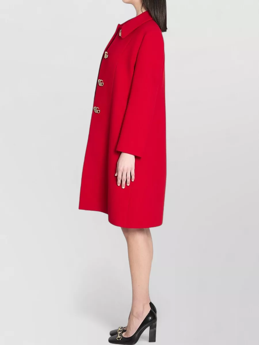 Gucci Wool Slim-Fit Single-Breasted Coat