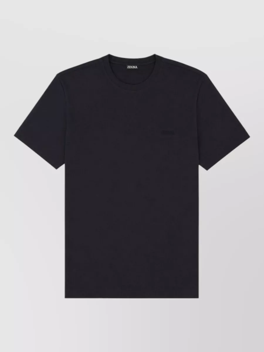 Zegna cotton logo t-shirt