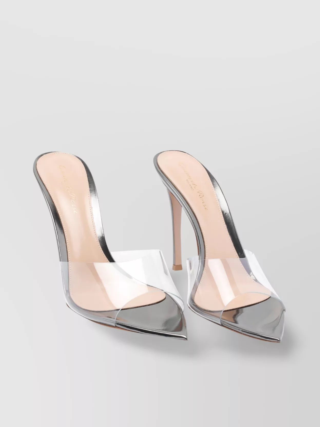 Gianvito Rossi Heel Sandals Transparent Strap