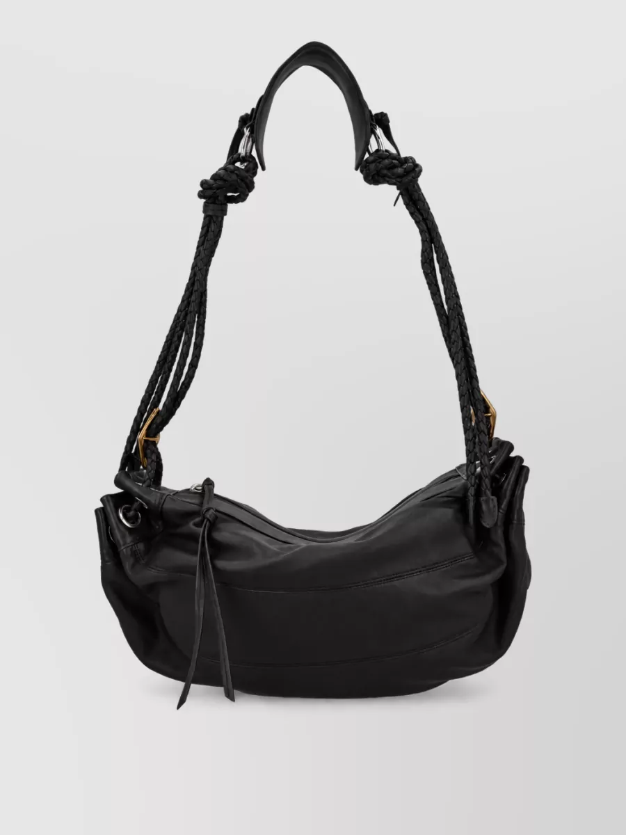 Isabel Marant medium lamb leather clutch bag