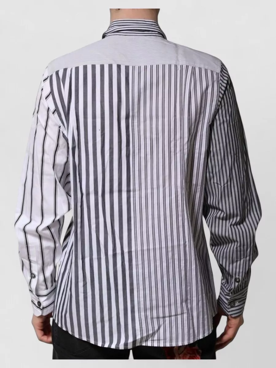Dolce&Gabbana Striped Long-Sleeve Shirt