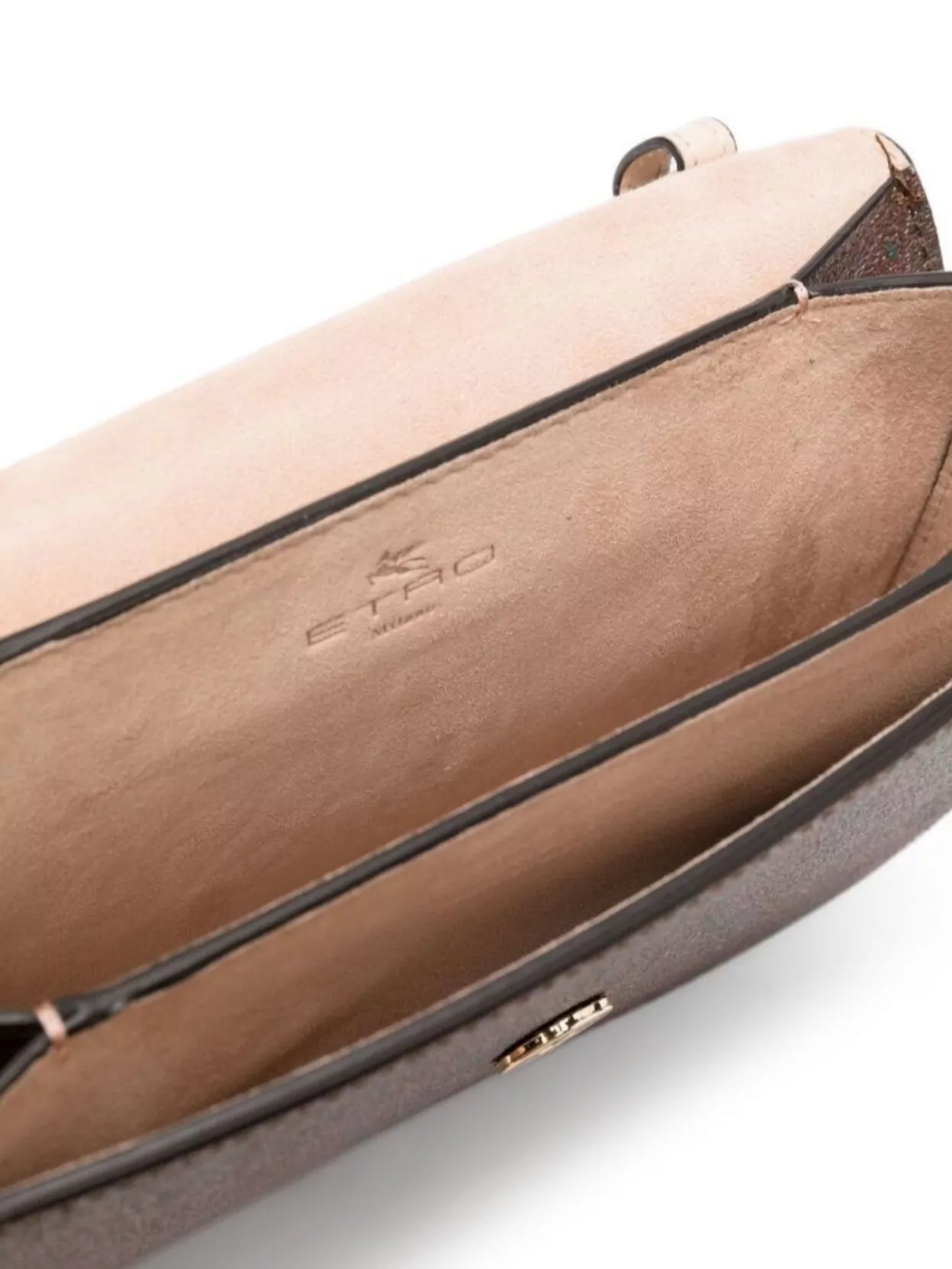 Etro Shoulder Bag Paisley Print Panels