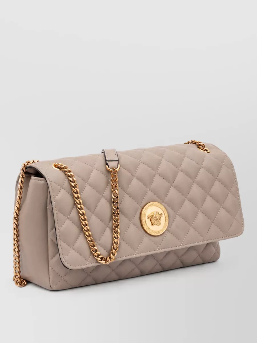 Versace Na Leather Clutch Bag