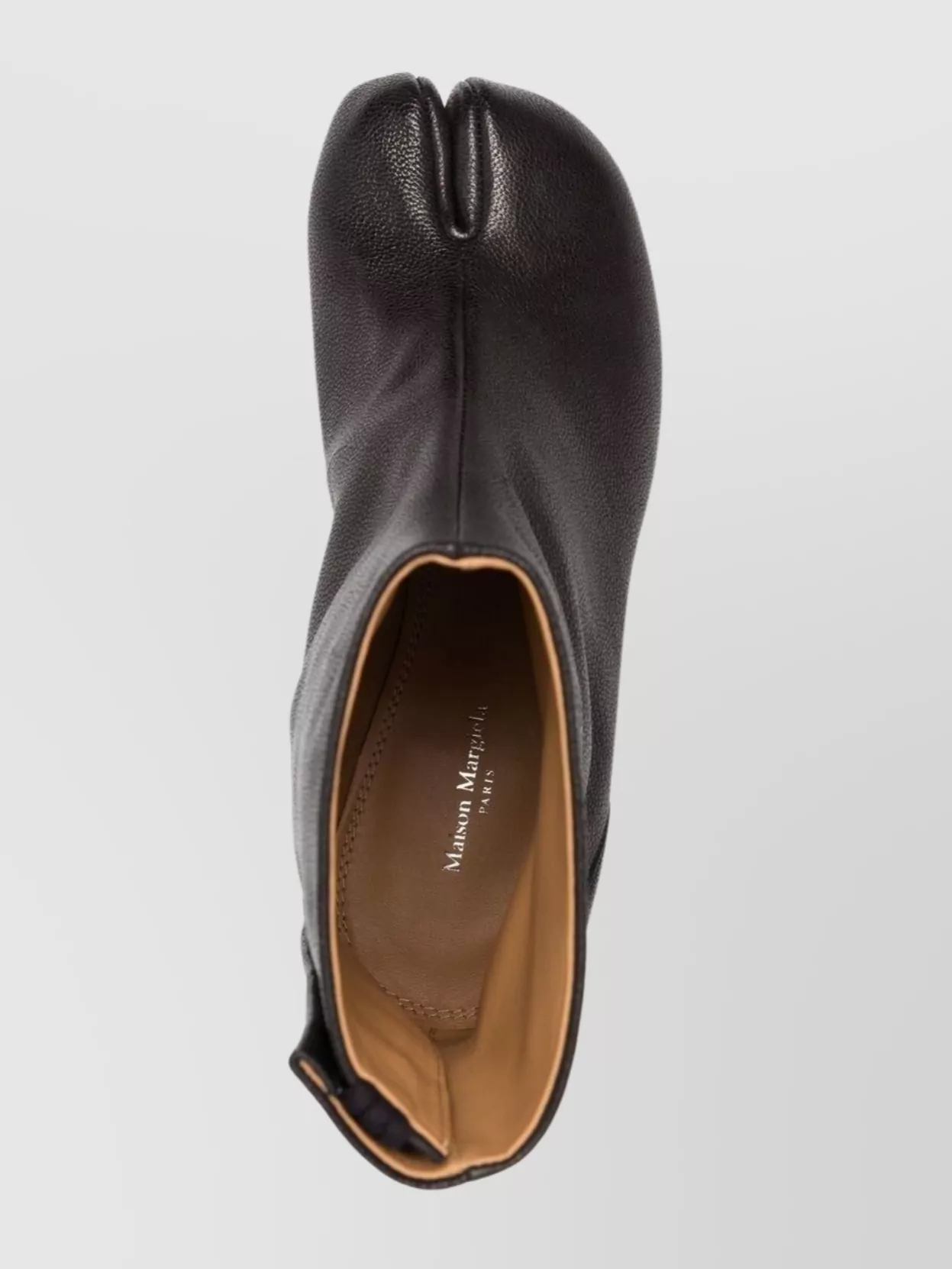 Maison Margiela Ankle Boots With Round Heel And Split Toe In Black