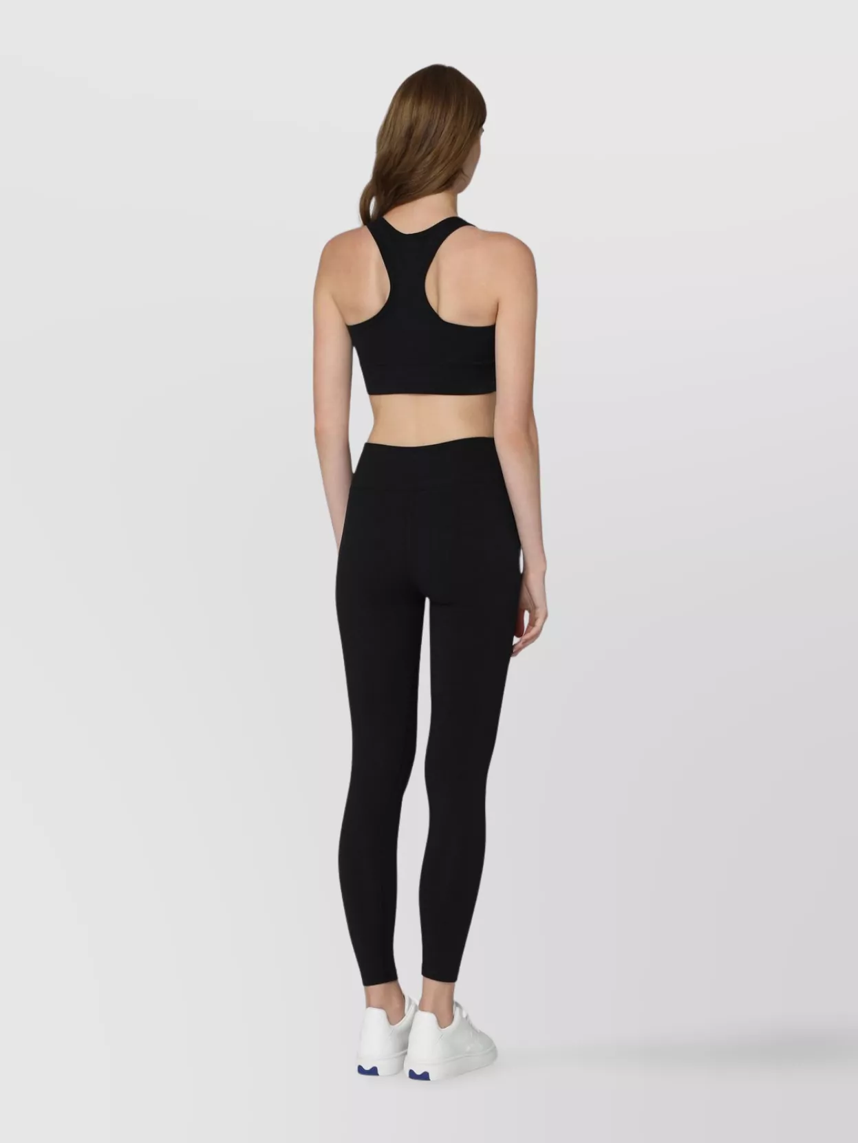Balenciaga Racerback Activewear Sports Top In Black