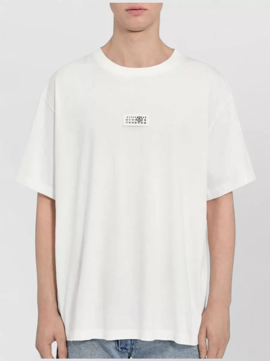 Mm6 Maison Margiela Crewneck T Shirt Short Sleeve Design