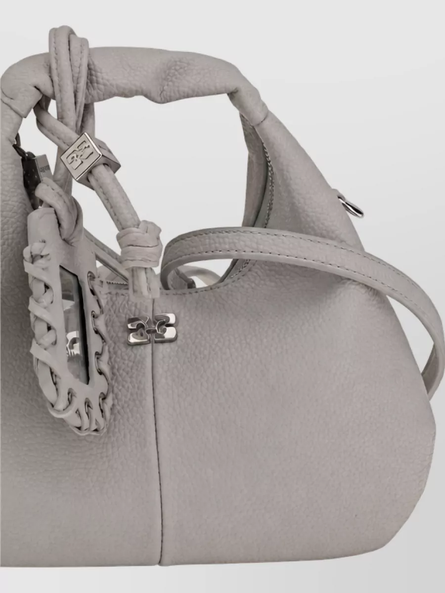 Ganni Mini Hobo Polyester Bucket Bag