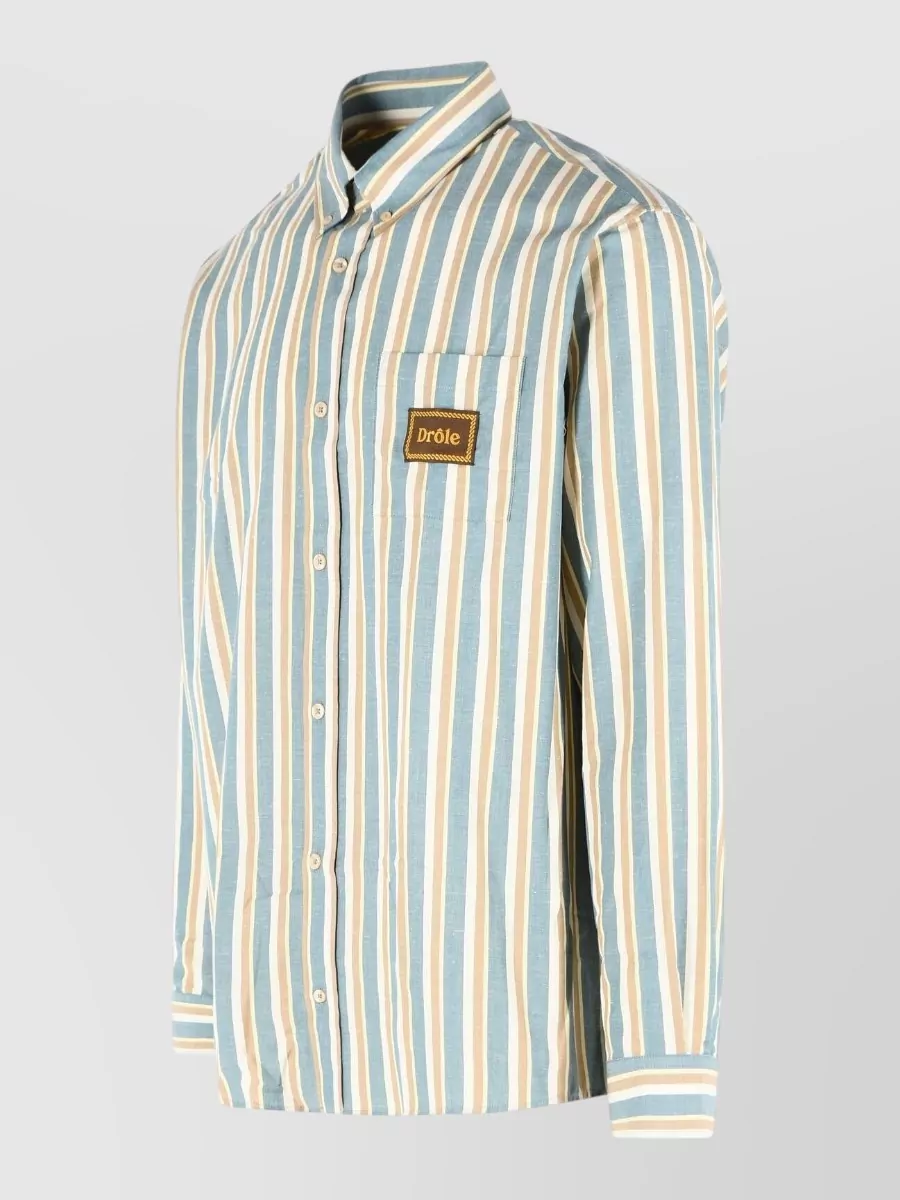 Drôle De Monsieur Striped T-Shirt