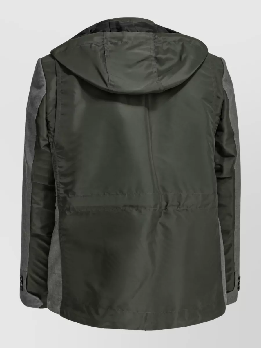 Sacai Single Breasted Coat