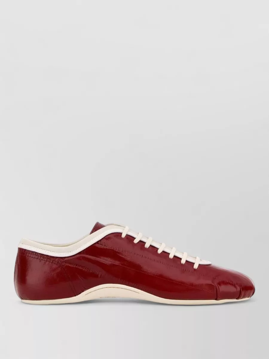 Dries Van Noten Leather Sneakers