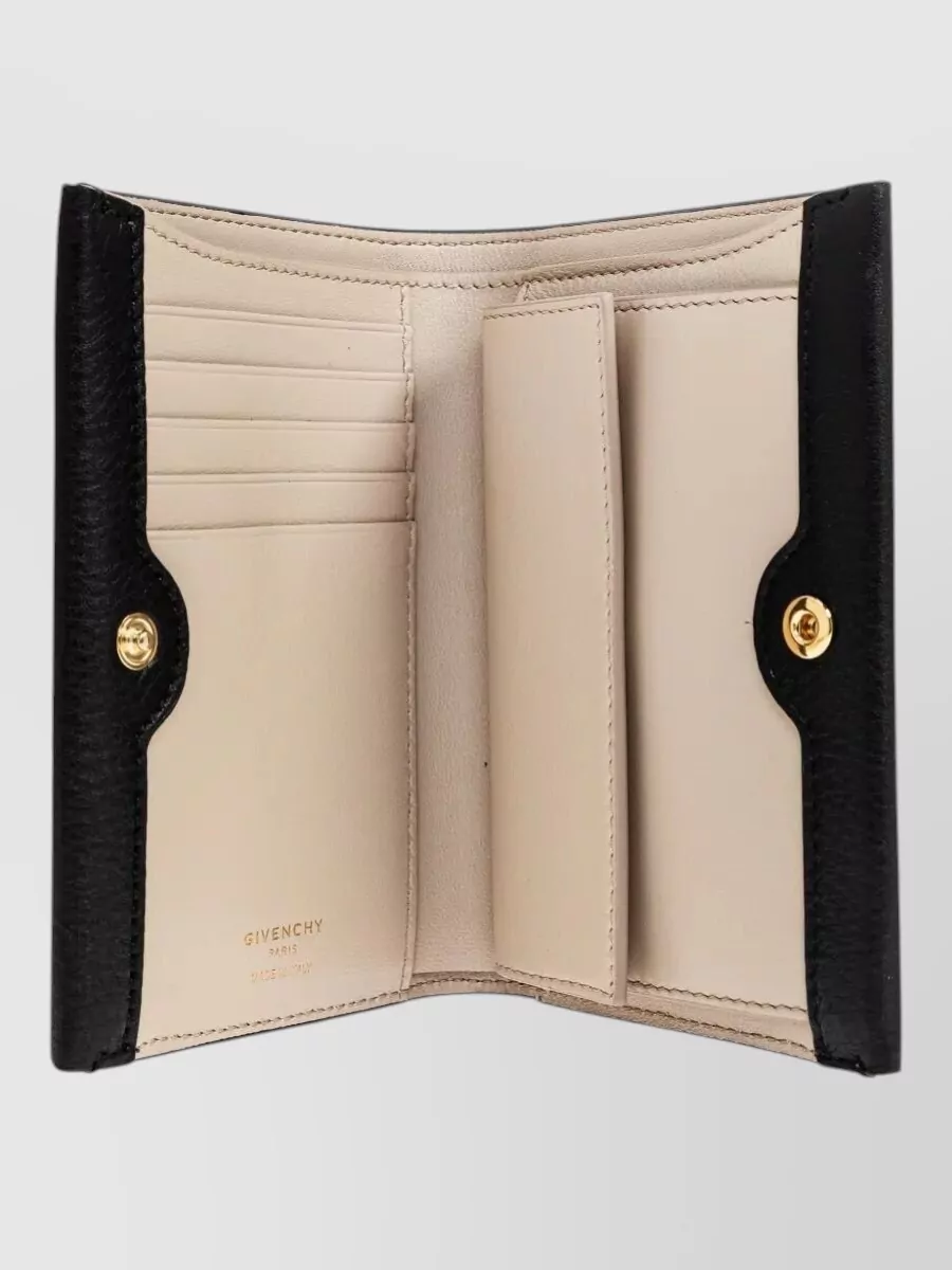 Givenchy Day Leather Bifold Wallet Cardholder