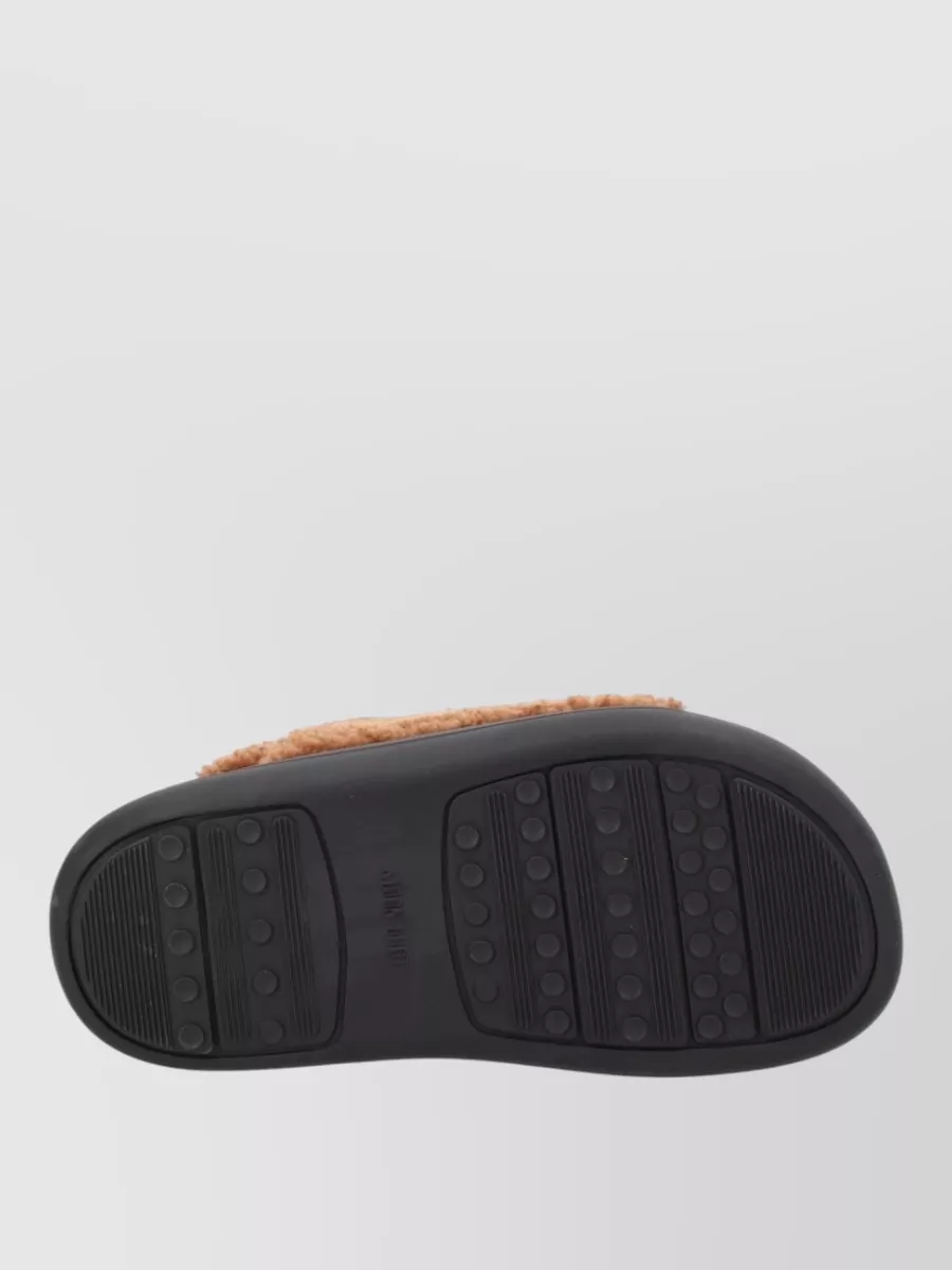 Moon Boot Shearling Sandals