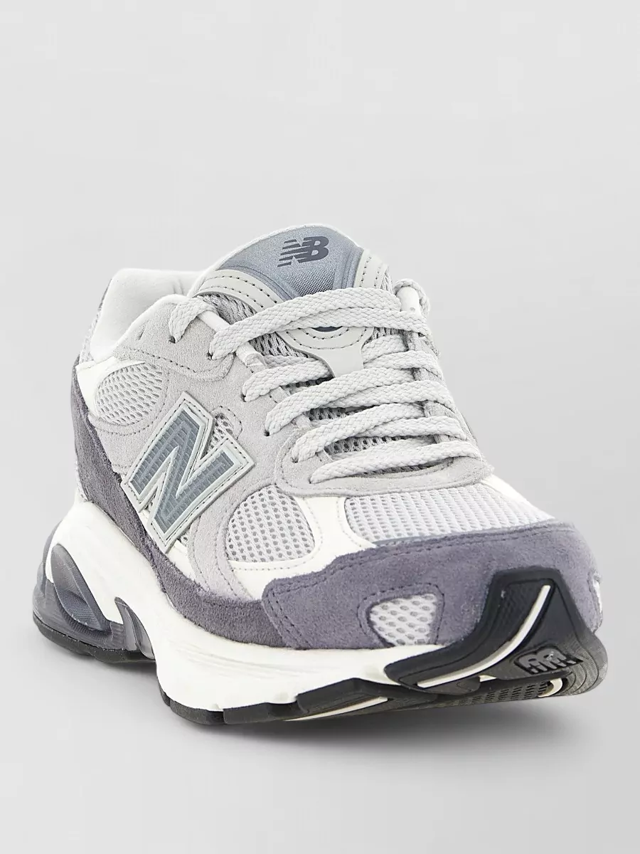 New Balance synthetic lace-up sneakers