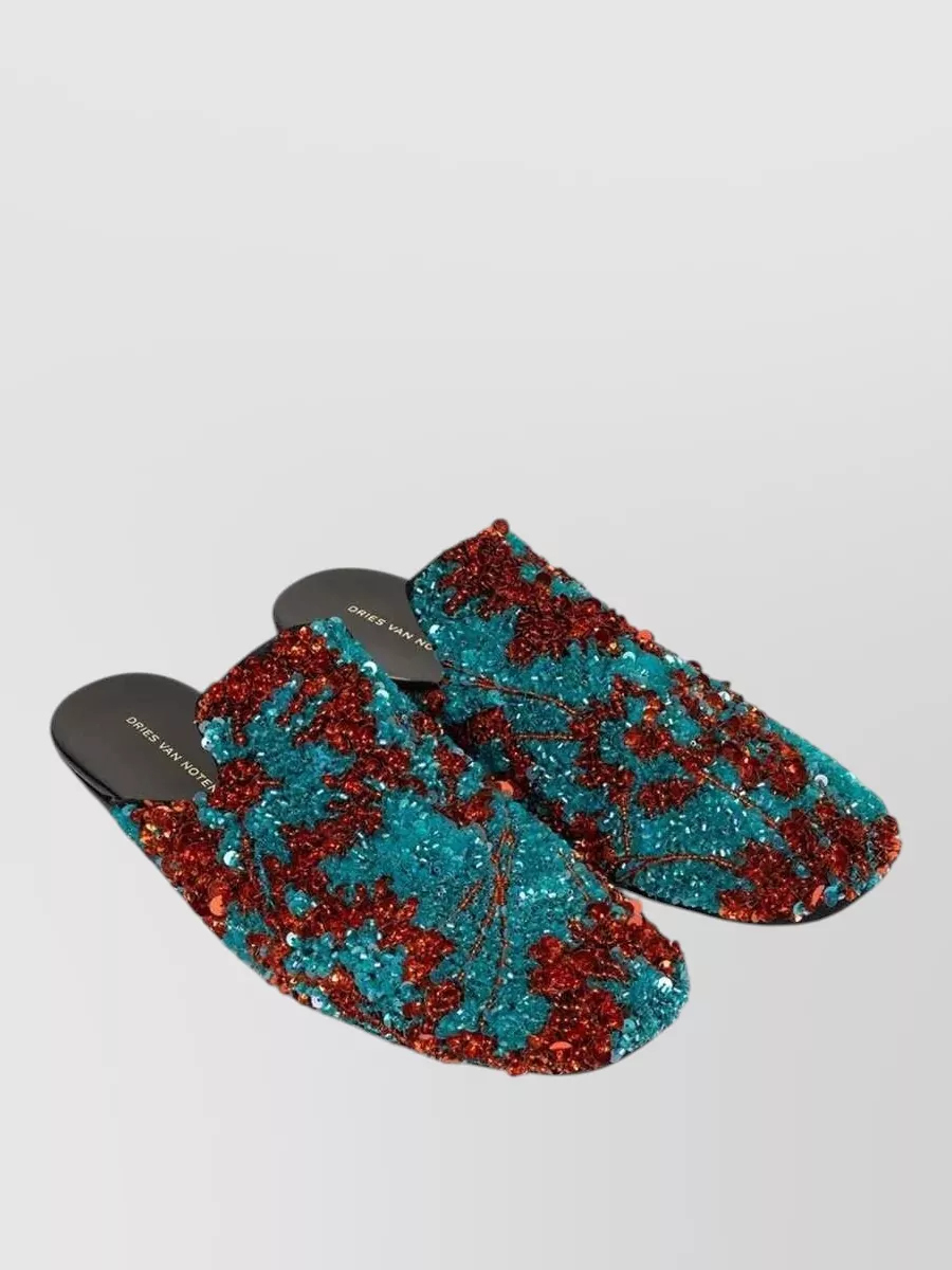 Dries Van Noten Sequined Loafers