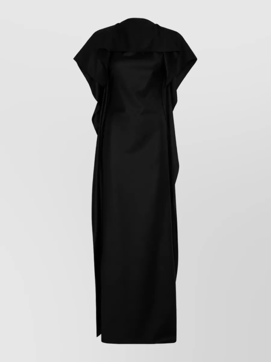 Jean Paul Gaultier wool knee-length dress