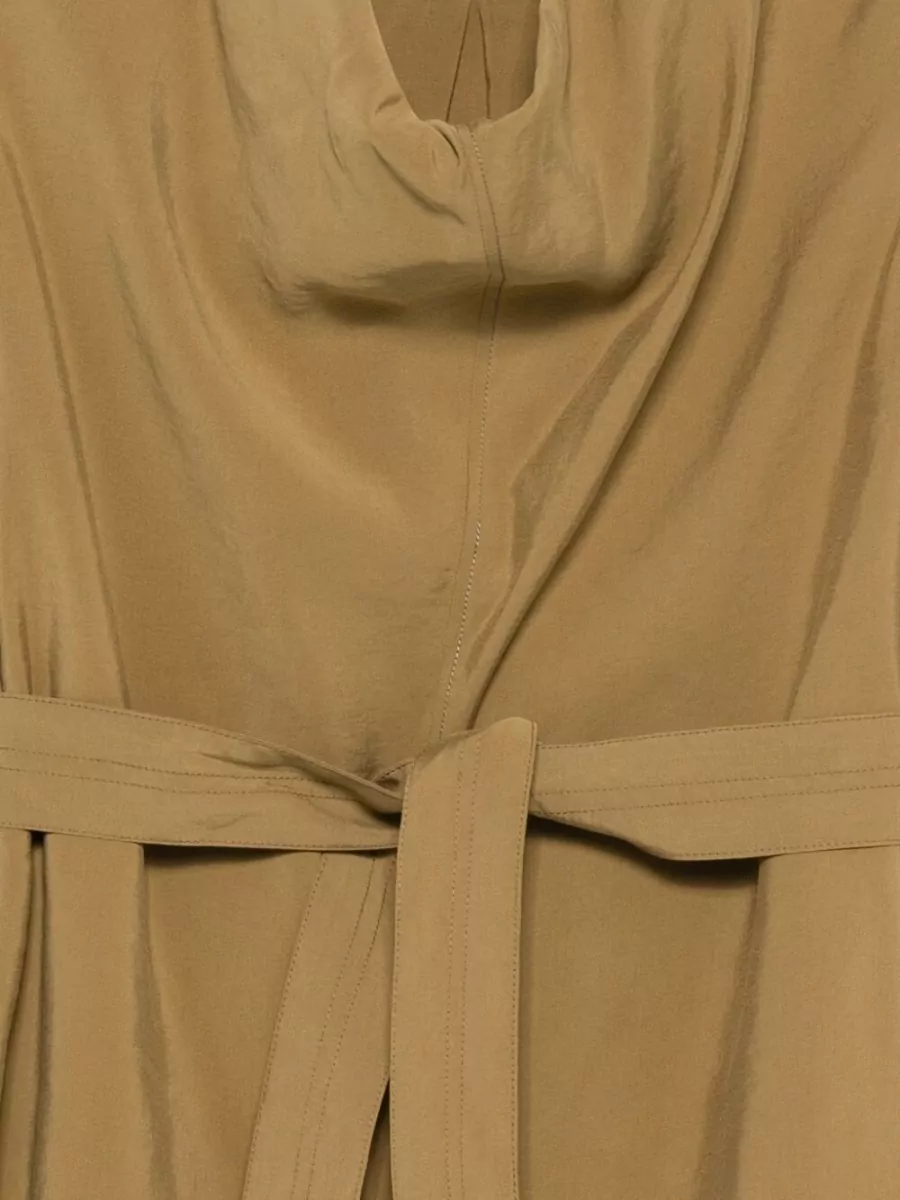 Alysi Draped Sleeveless Blouse
