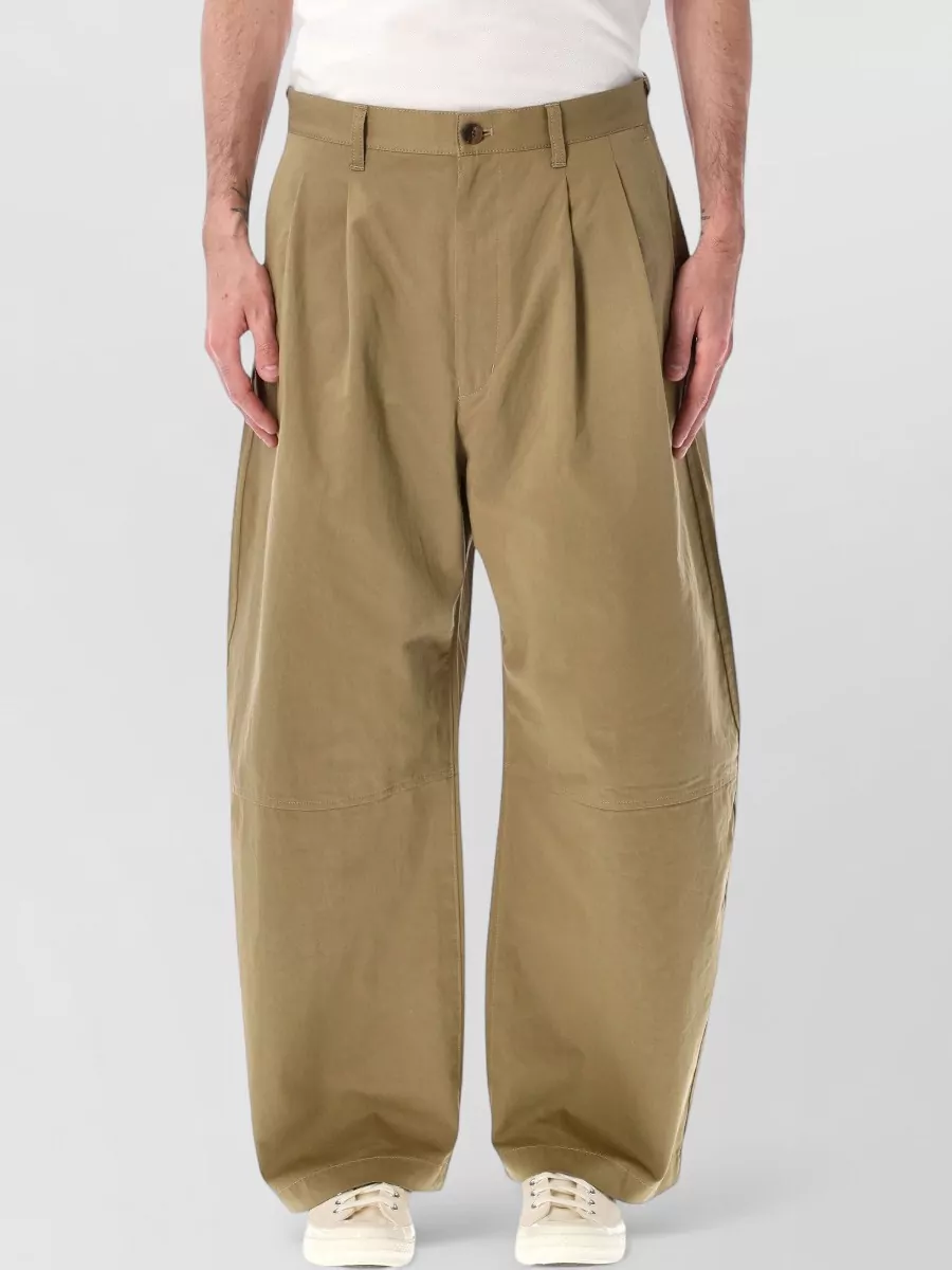 Comme Des Garçons Homme pleated wide-leg tailored shorts