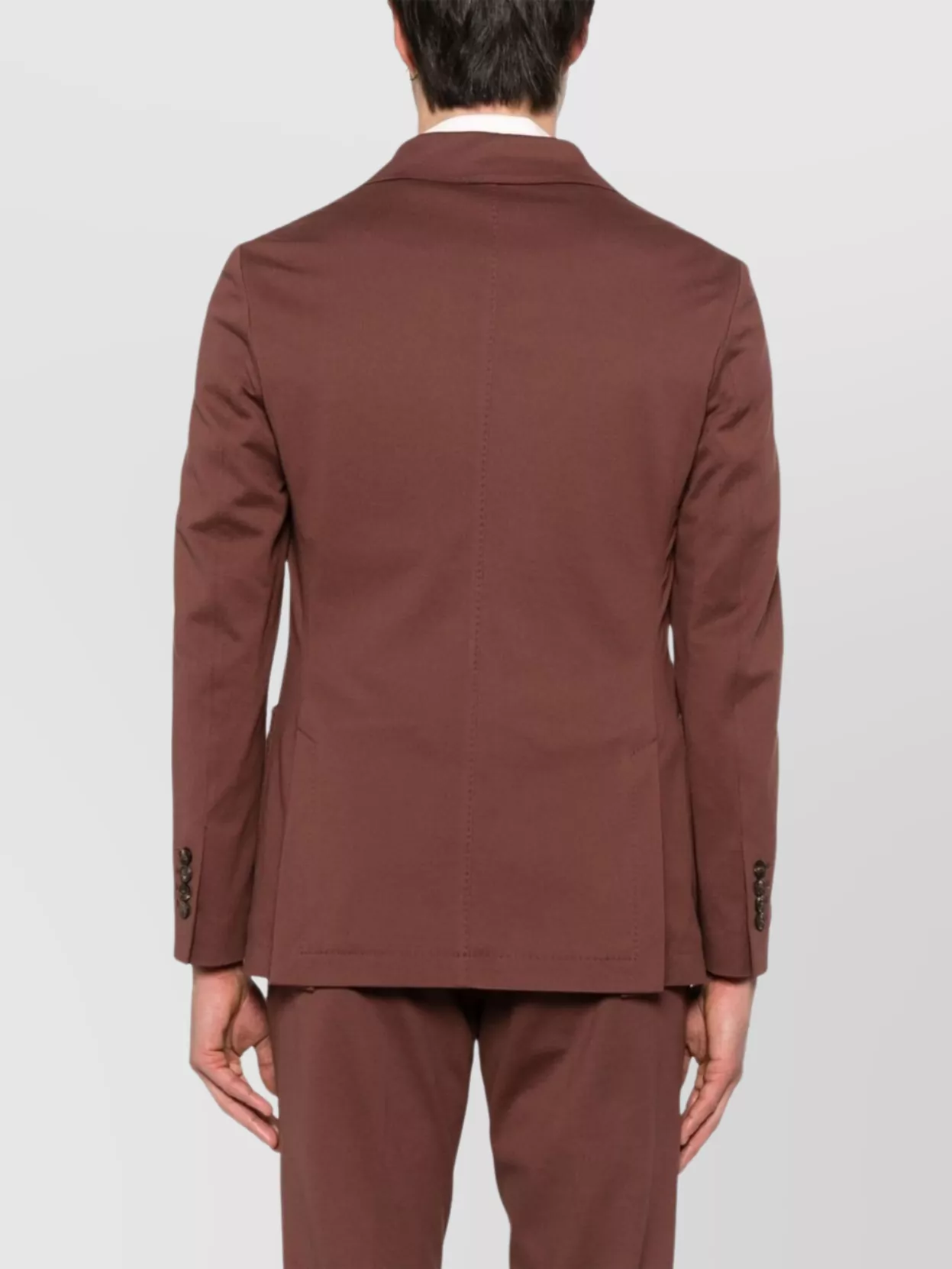 Circolo 1901 Double-Breasted Cotton Jacket With Rear Vents