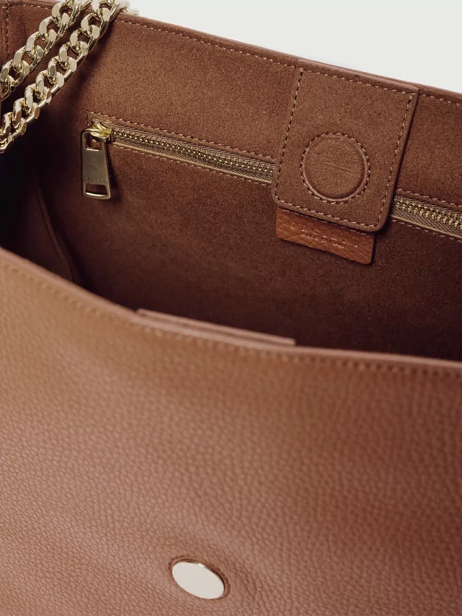 Orciani Sveva Crossbody Bag Chain Strap