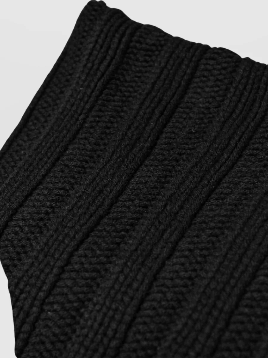 Dolce&Gabbana Cashmere Ribbed-Knit Neck Warmer
