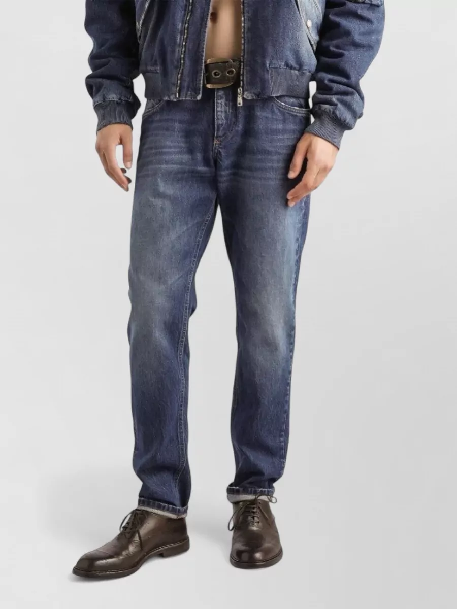 Dolce&Gabbana Regular Fit Denim Trousers With Five Pockets
