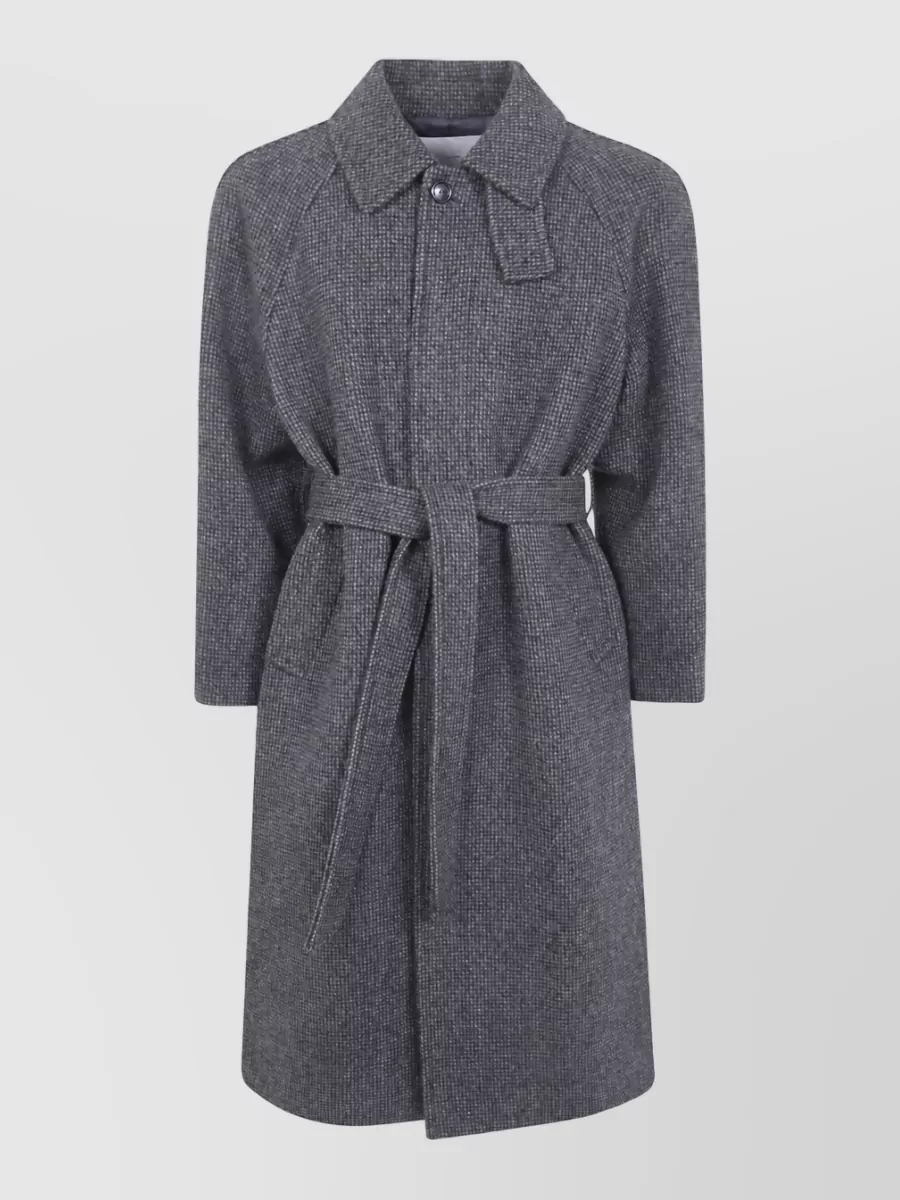 Dunst wool relaxed coat