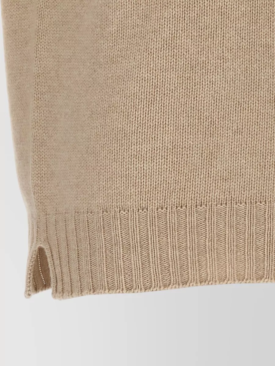 Ma'ry'ya Cashmere Blend Crewneck Sweater