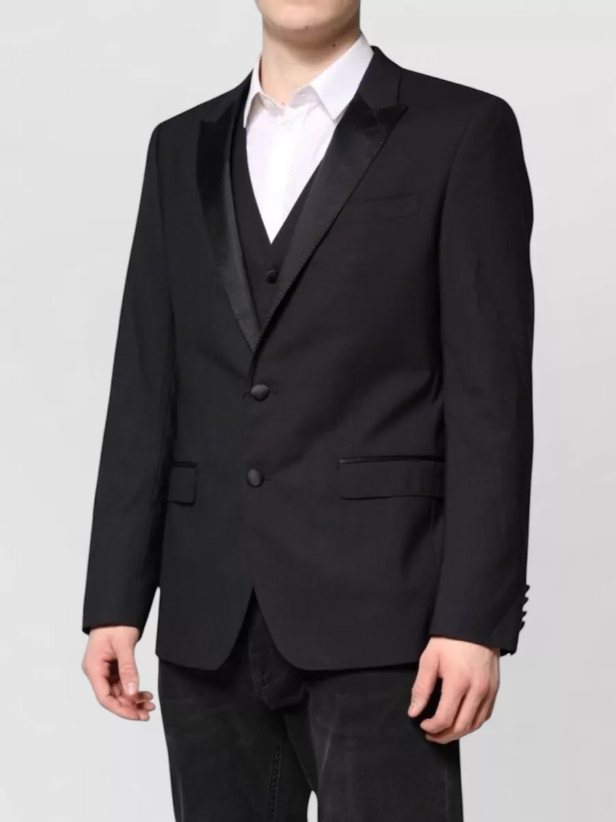 Dolce&Gabbana Wool Silk Suit Jacket