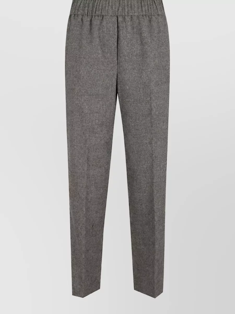 Peserico stretch wool-blend loungewear trousers