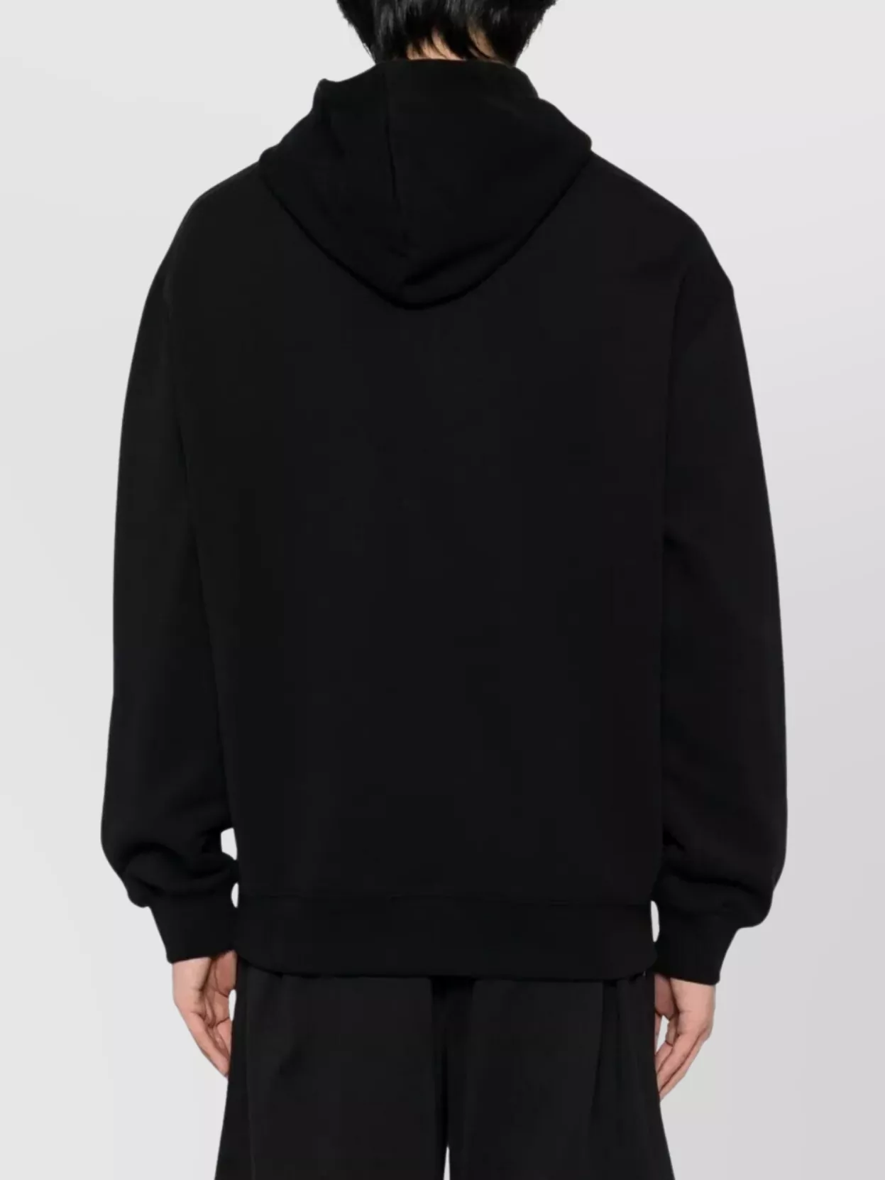 Maison Kitsuné Comfortable Hoodie With Front Pouch Pocket In Black