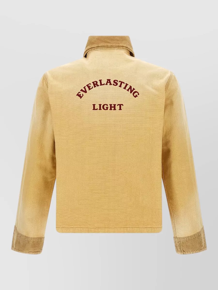 Wales Bonner Cotton Paneled Shirt Jacket