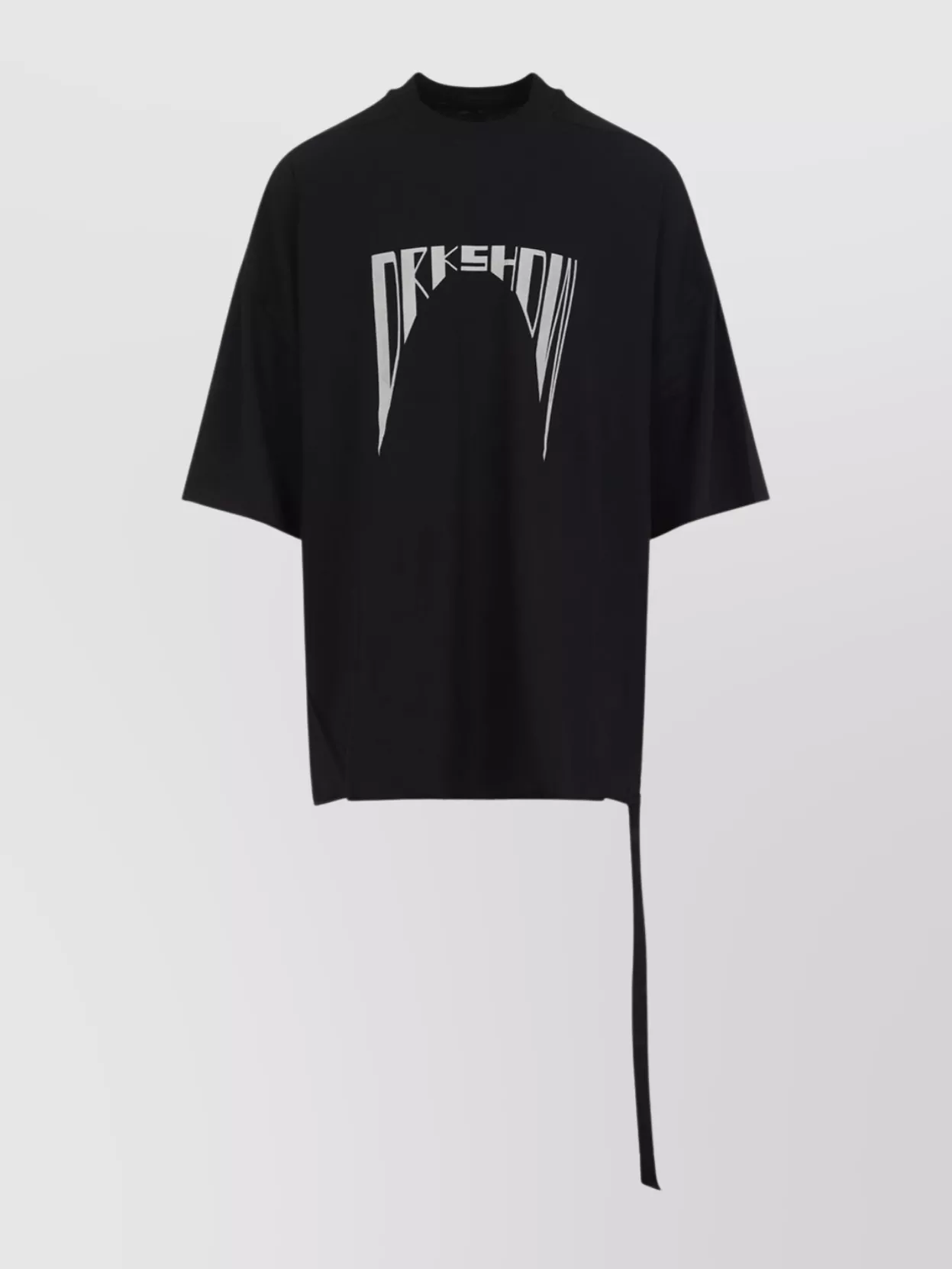 Rick Owens Drkshdw Tommy T-Shirt Asymmetric Hem