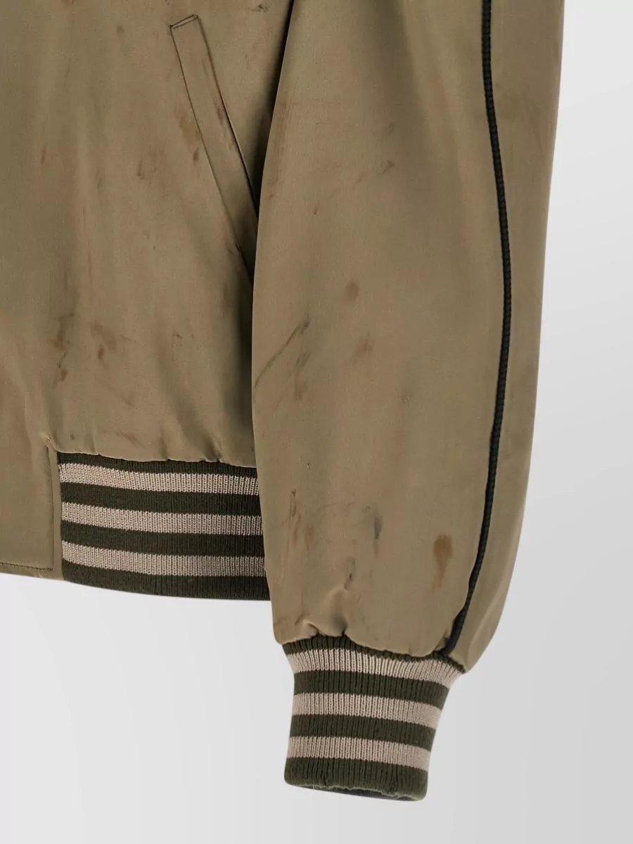Golden Goose Satin Bomber Jacket