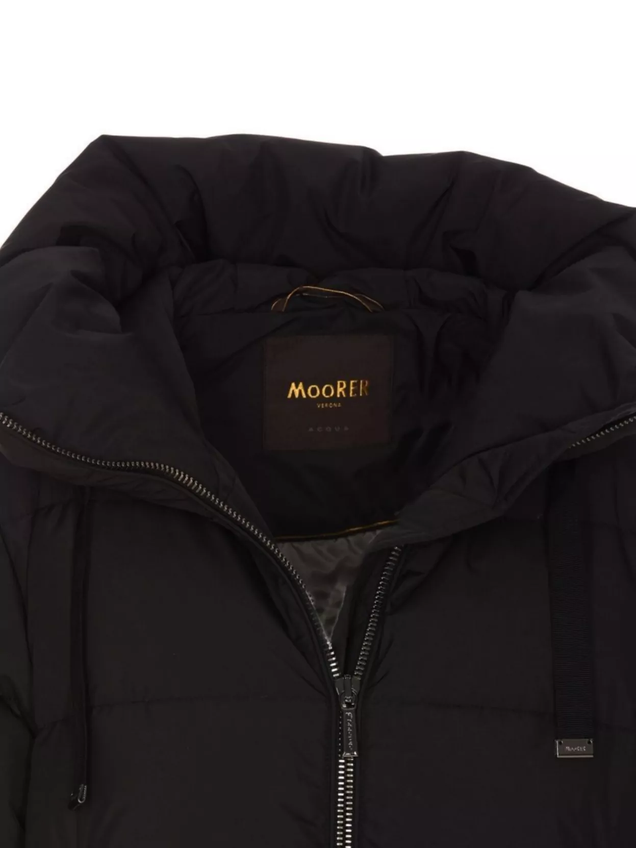 Moorer Hooded Down Jackets Quilted Pattern
