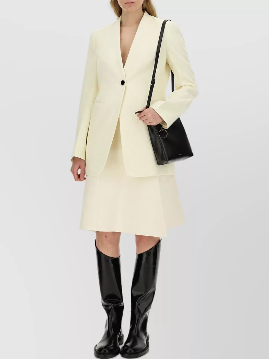 Jil Sander wool tailored blazer