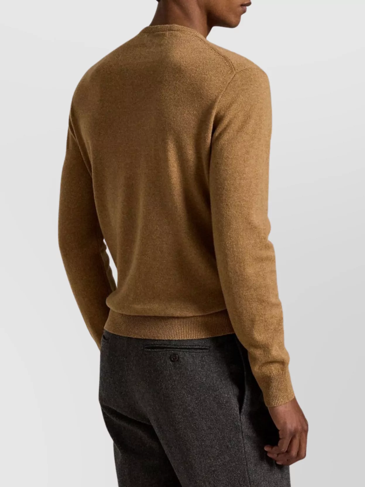 Polo Ralph Lauren Crew Neck Long Sleeve Ribbed Sweater