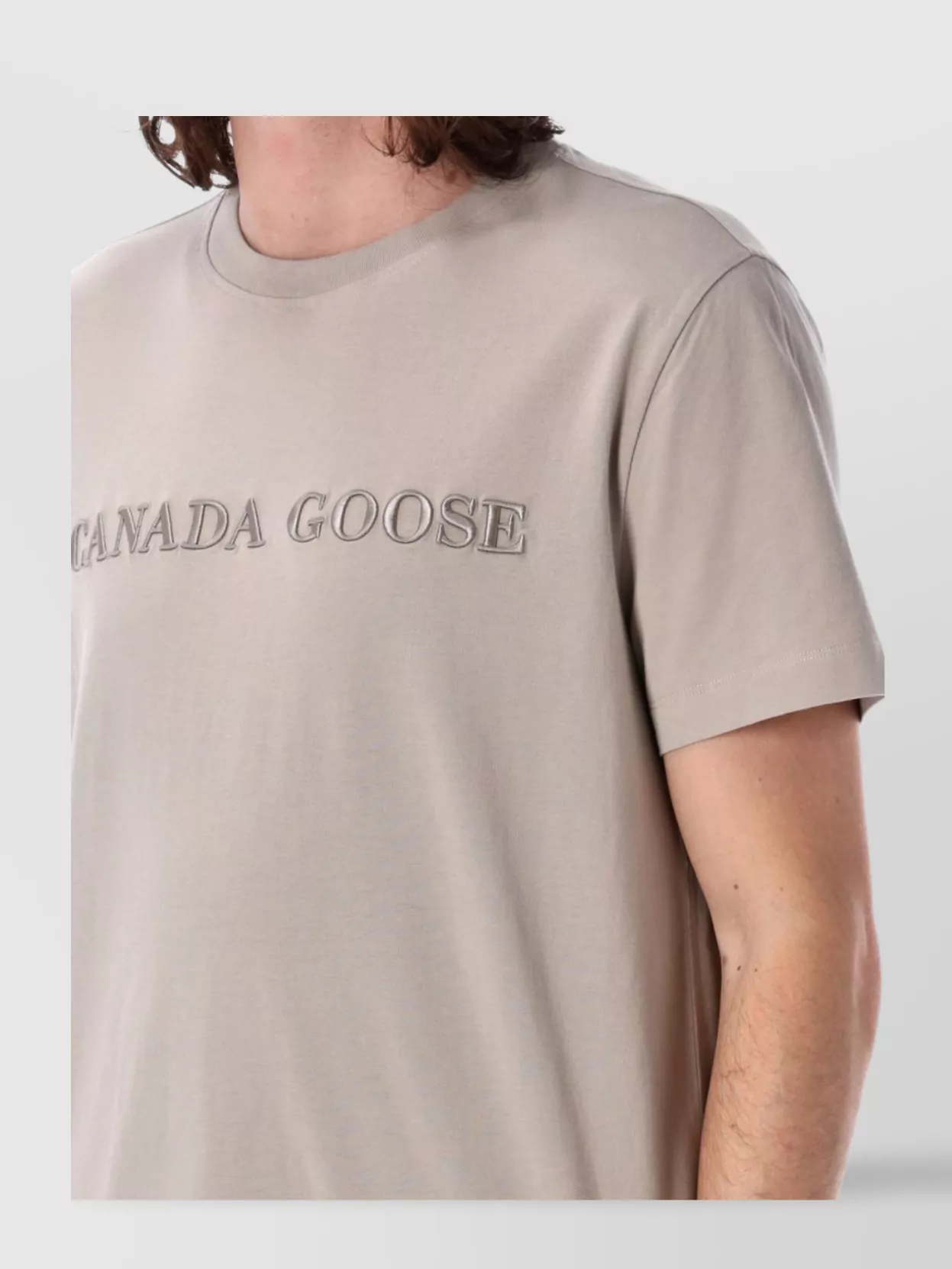 Canada Goose Embroidered Wordmark T-Shirt Emersen