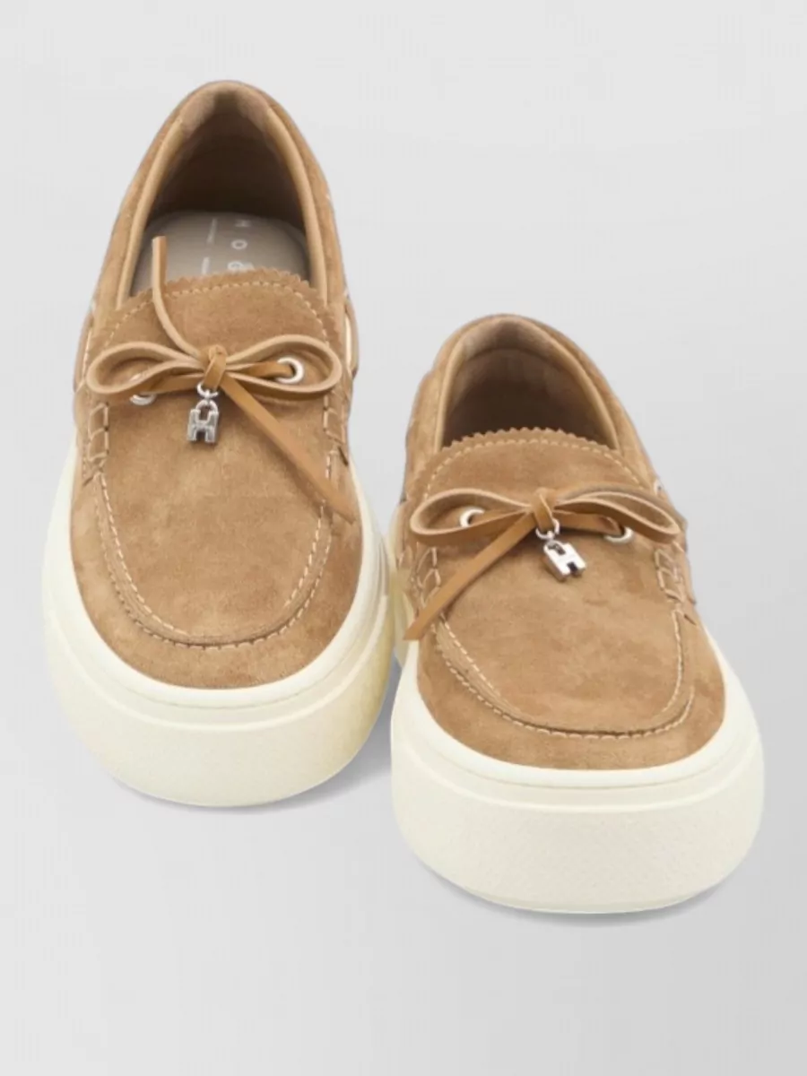 Hogan leather loafers