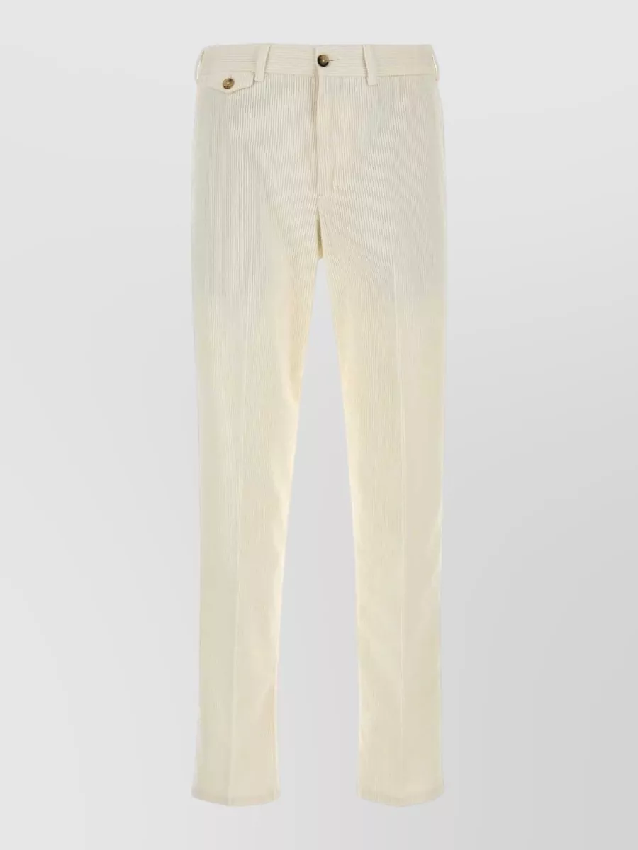 Pt Torino corduroy straight-leg trousers