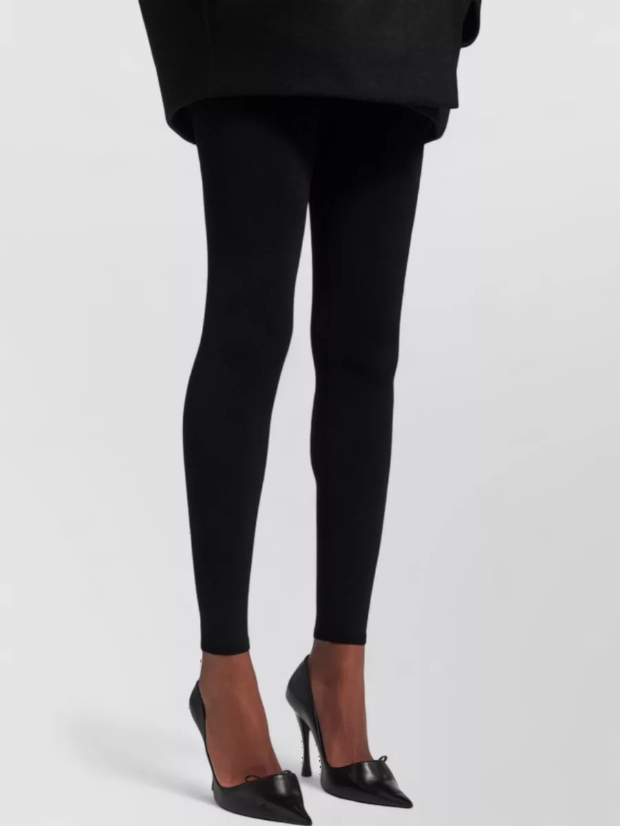 Balenciaga High-rise straight-leg leggings