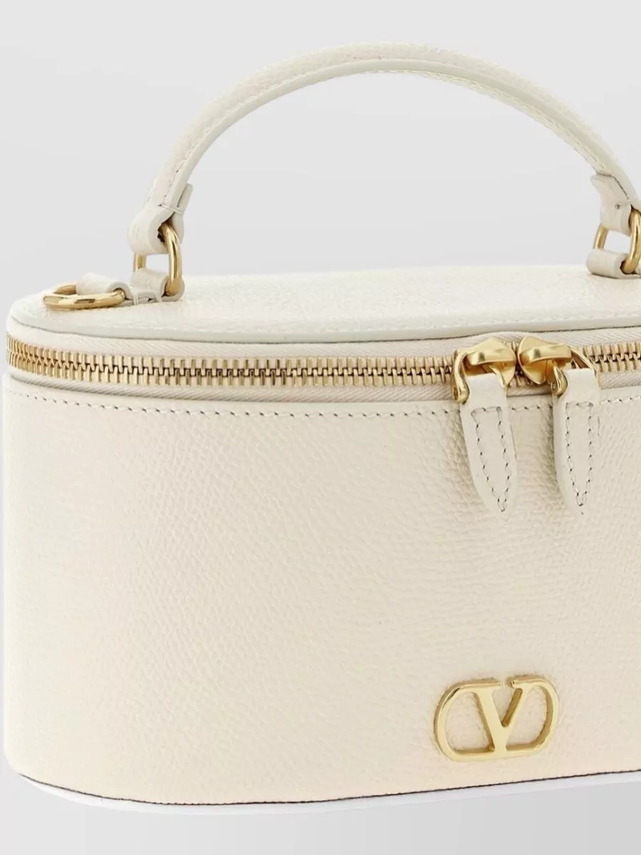 Valentino Garavani Vlogo Signature Mini Leather Shoulder Bag