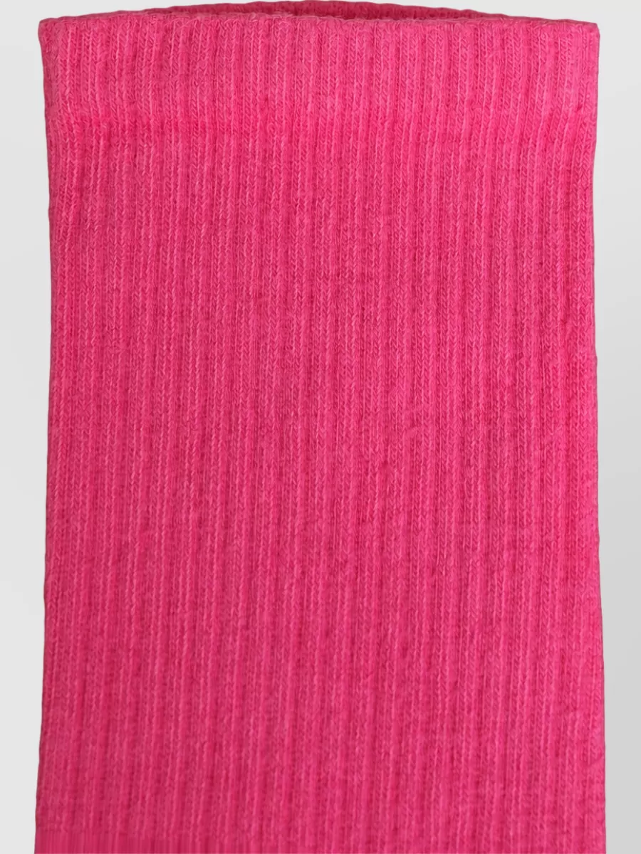 Dolce&Gabbana Cotton Ribbed Mid-Calf Socks