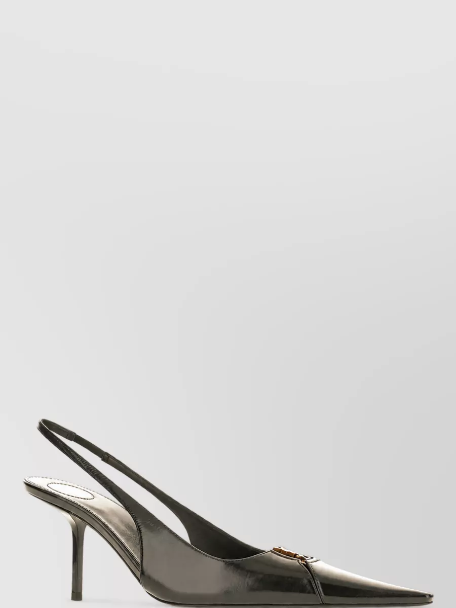 Saint Laurent Heeled Mules