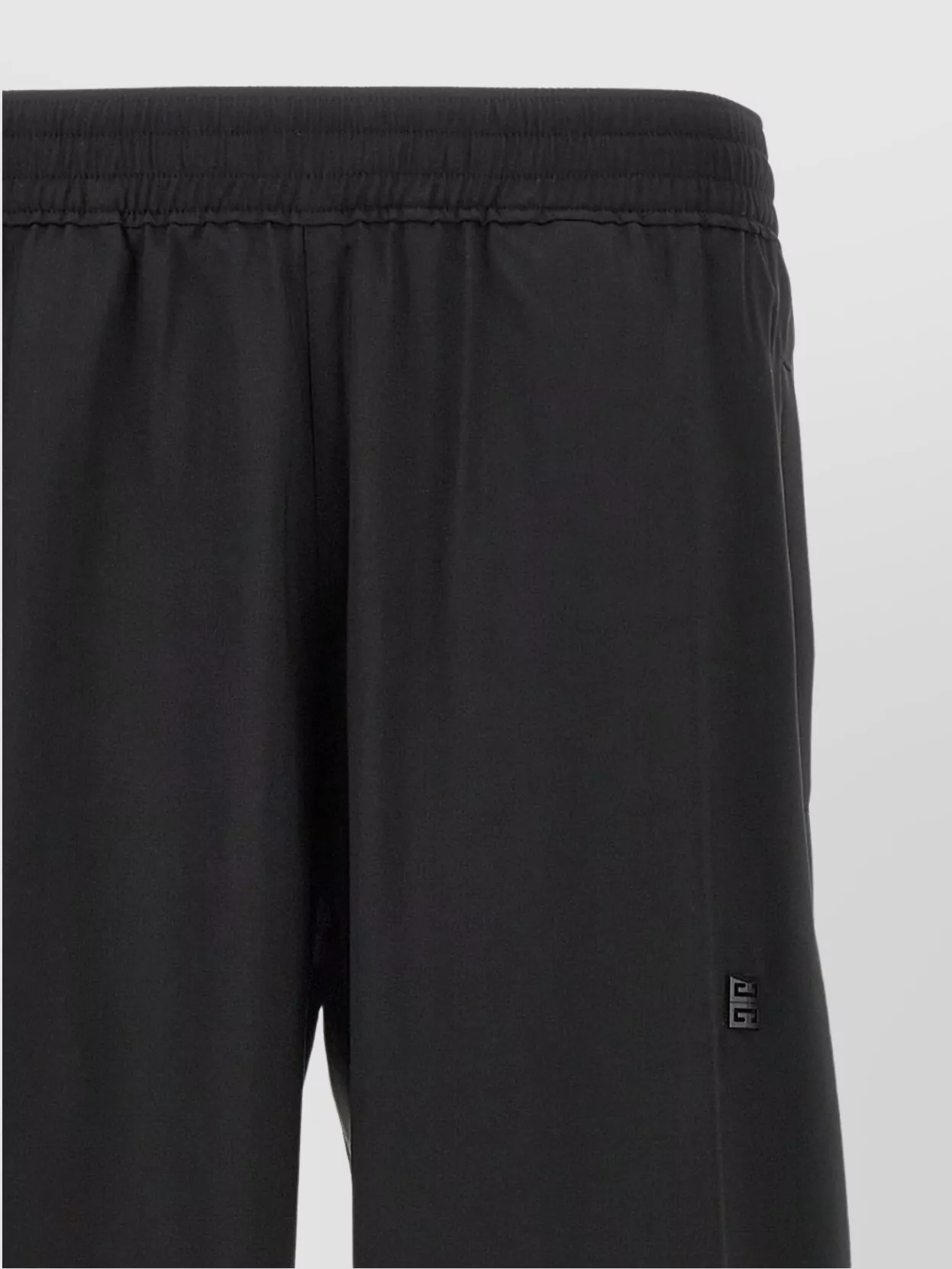Givenchy Logo Elastic Waistband Pants With Pockets
